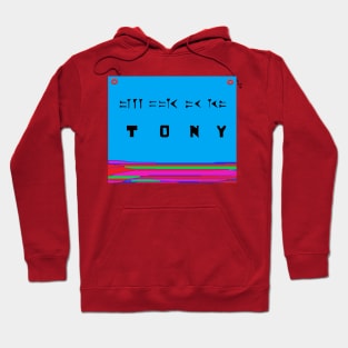 Tony in Cuneiform Hoodie